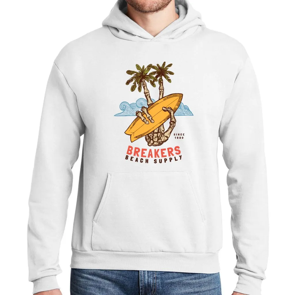 Peace Palms (Color Print) - Unisex Ecosmart Hooded Sweatshirt