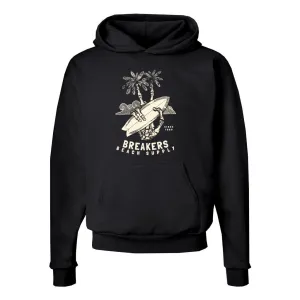 Peace Palms (Light Print) - Unisex Ecosmart Hooded Sweatshirt