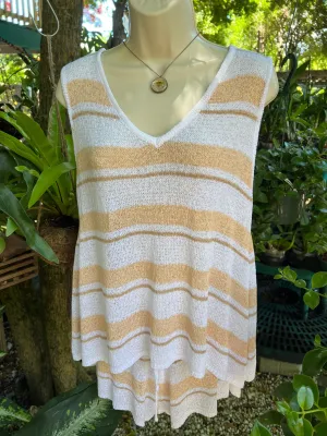 Peach Knit Tank