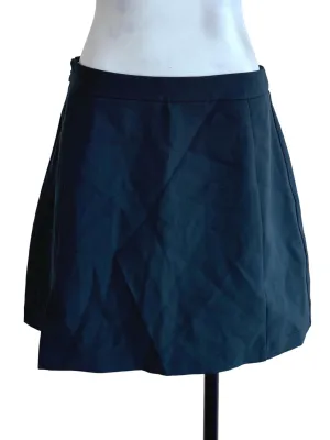 Peacock Blue Plain Skorts