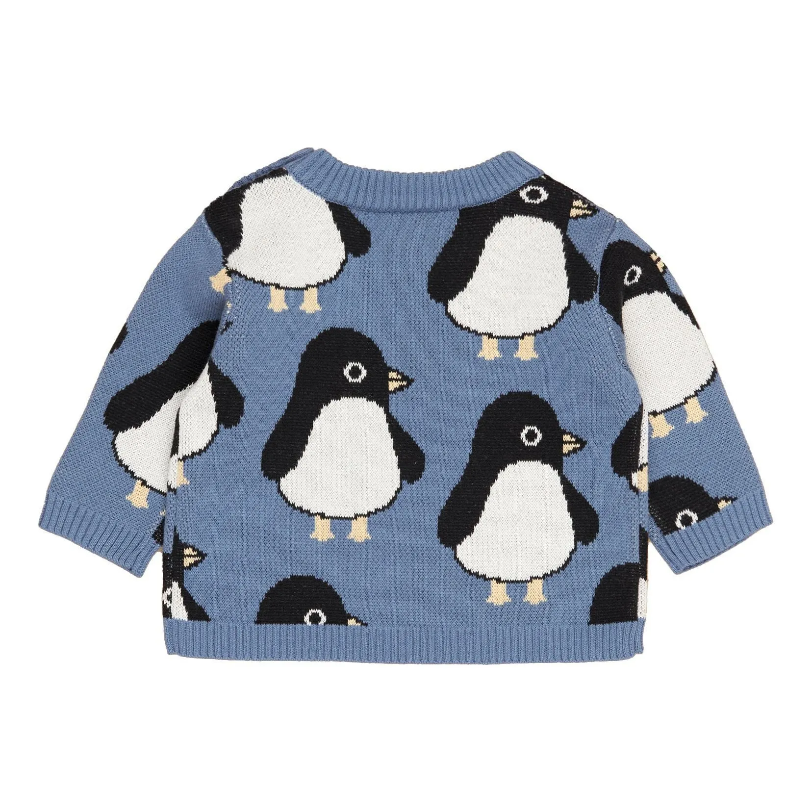 Penguin Knit Jumper - Summer Lake