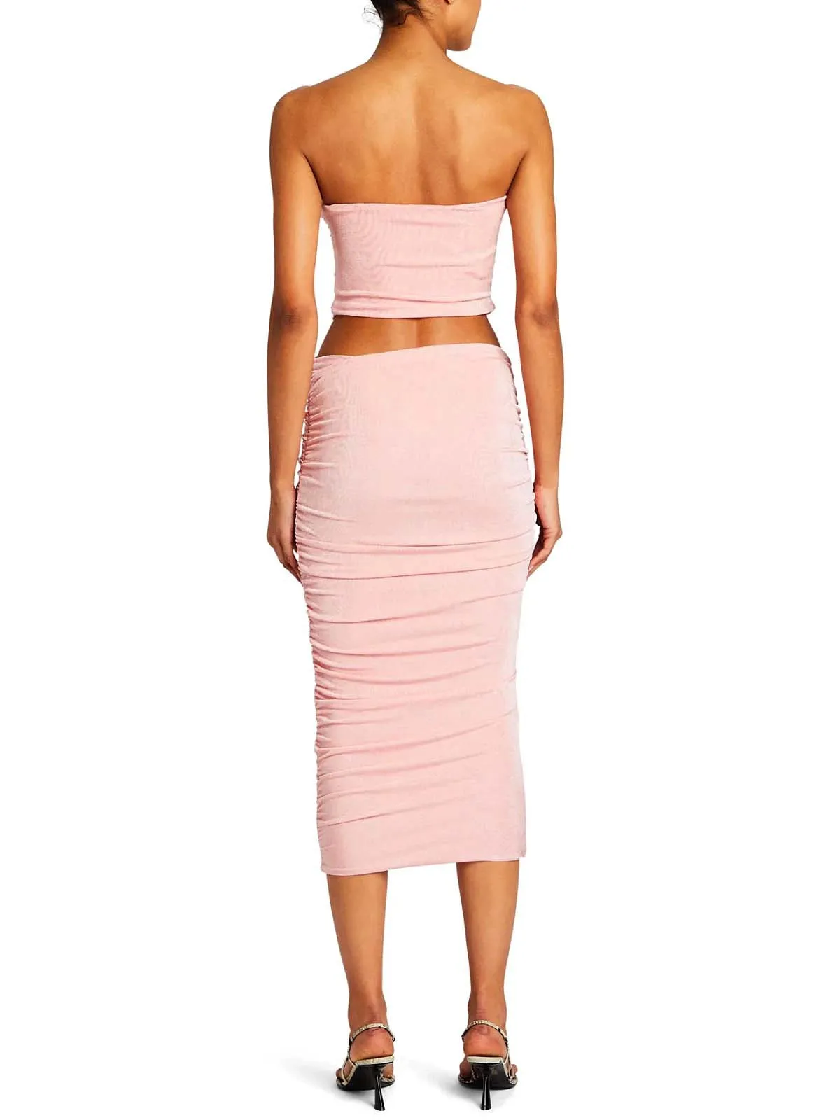 Penny Strapless-Julia Midi Skirt