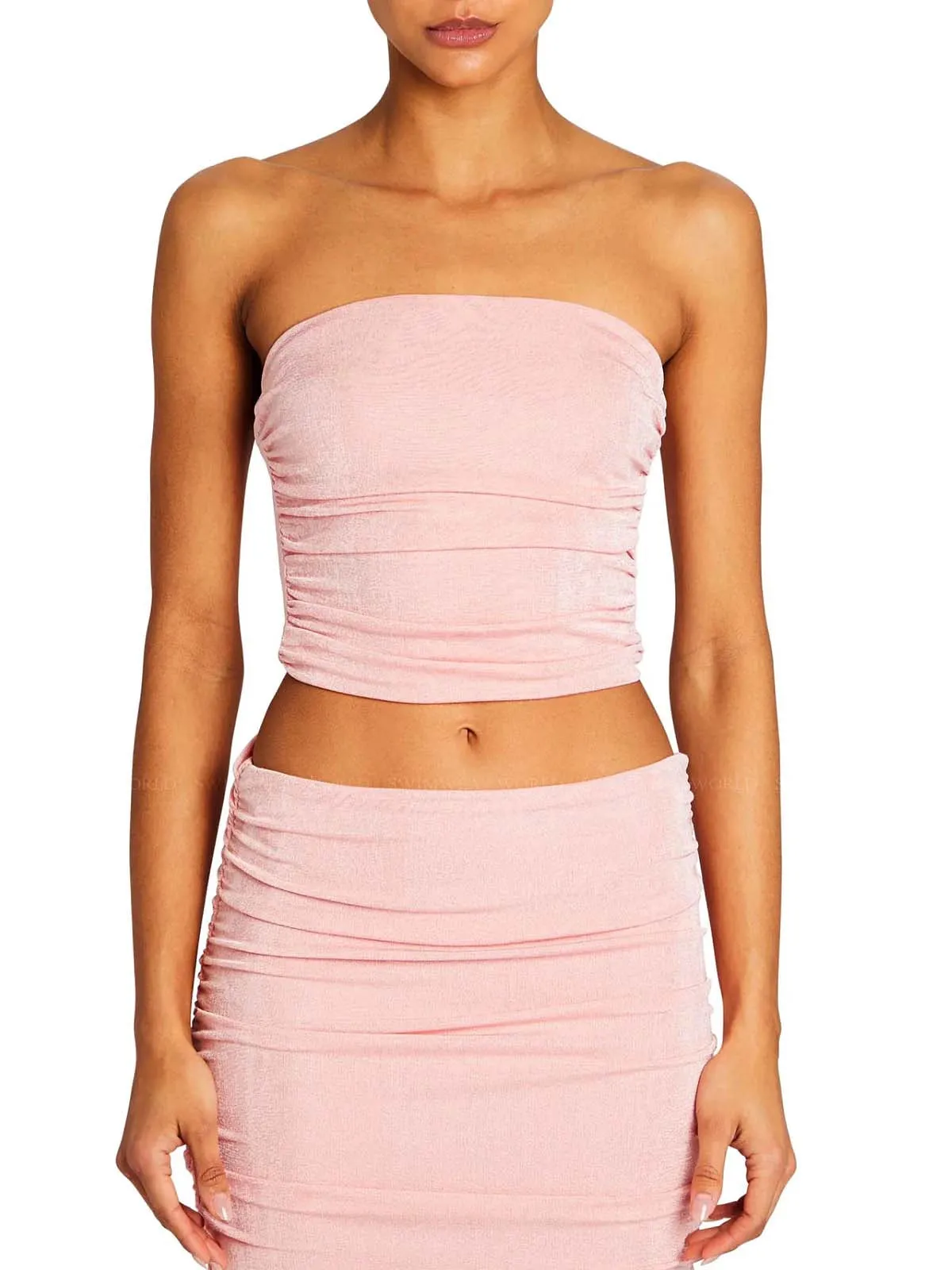Penny Strapless-Julia Midi Skirt