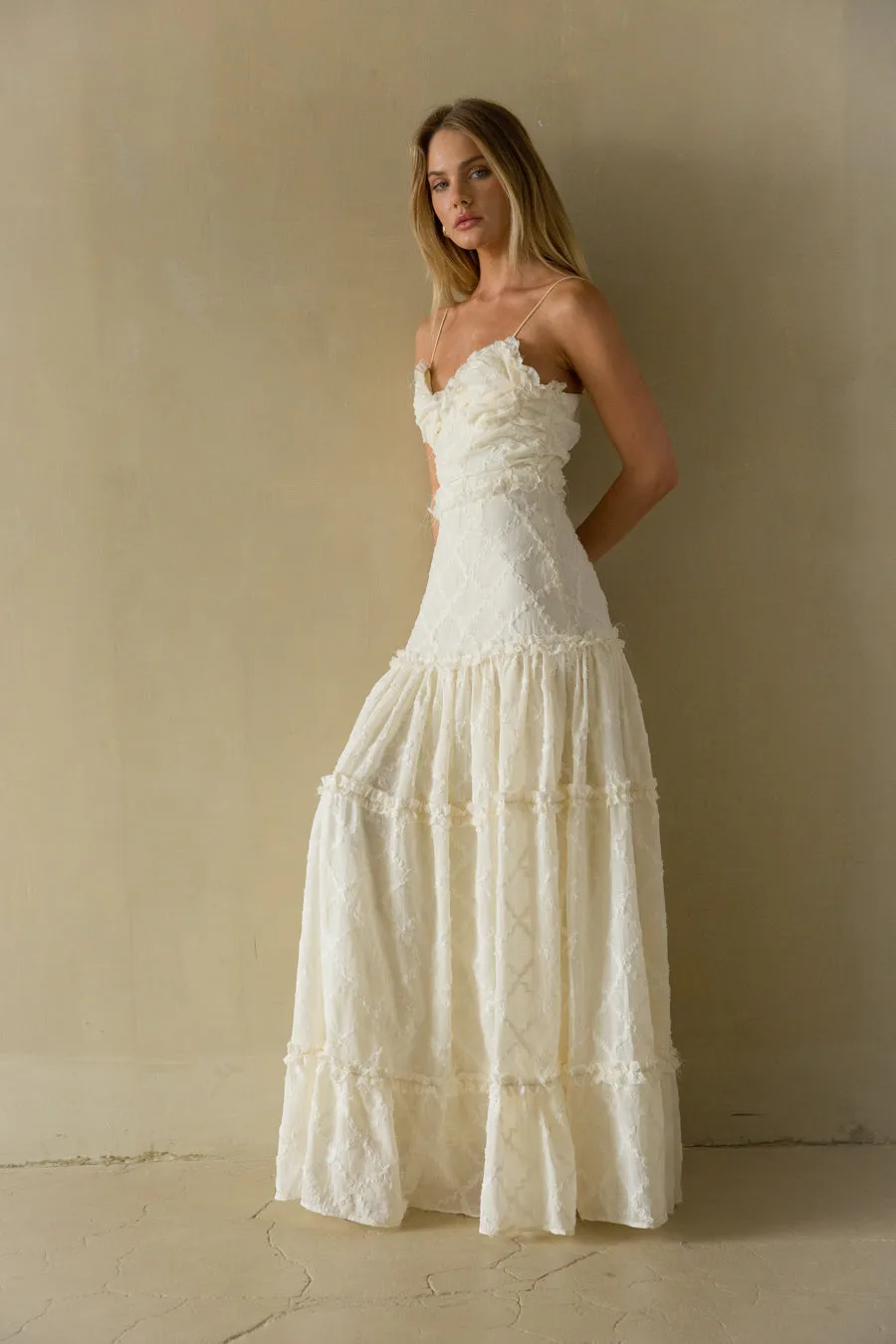 Percy Lace Maxi Dress