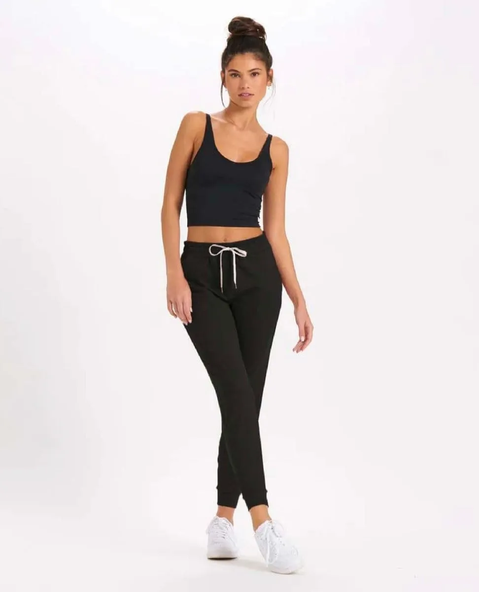 Performance Jogger Black Heather Long