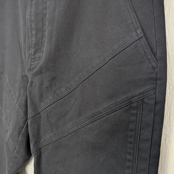 Peruvian Connection Evie Cropped Pants Black Jeans Size 4