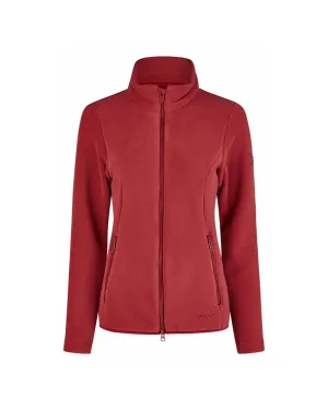 Pikeur sports fleecejacket in Rumba red