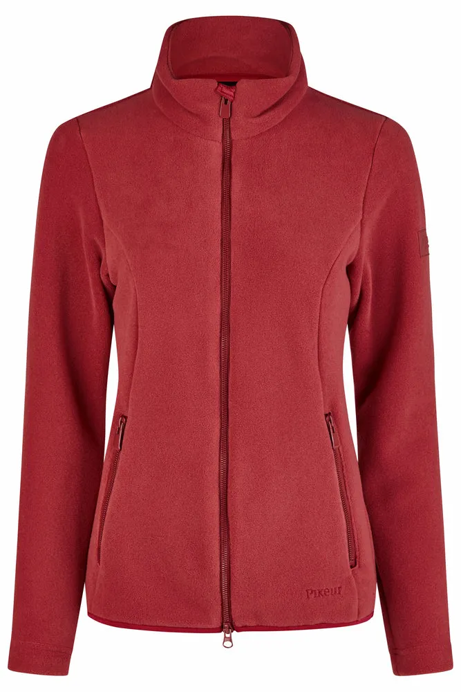 Pikeur sports fleecejacket in Rumba red