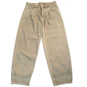 Pilcro and the Letter Press The Breaker Relaxed Jeans in Moss Green