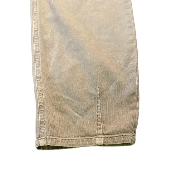 Pilcro and the Letter Press The Breaker Relaxed Jeans in Moss Green