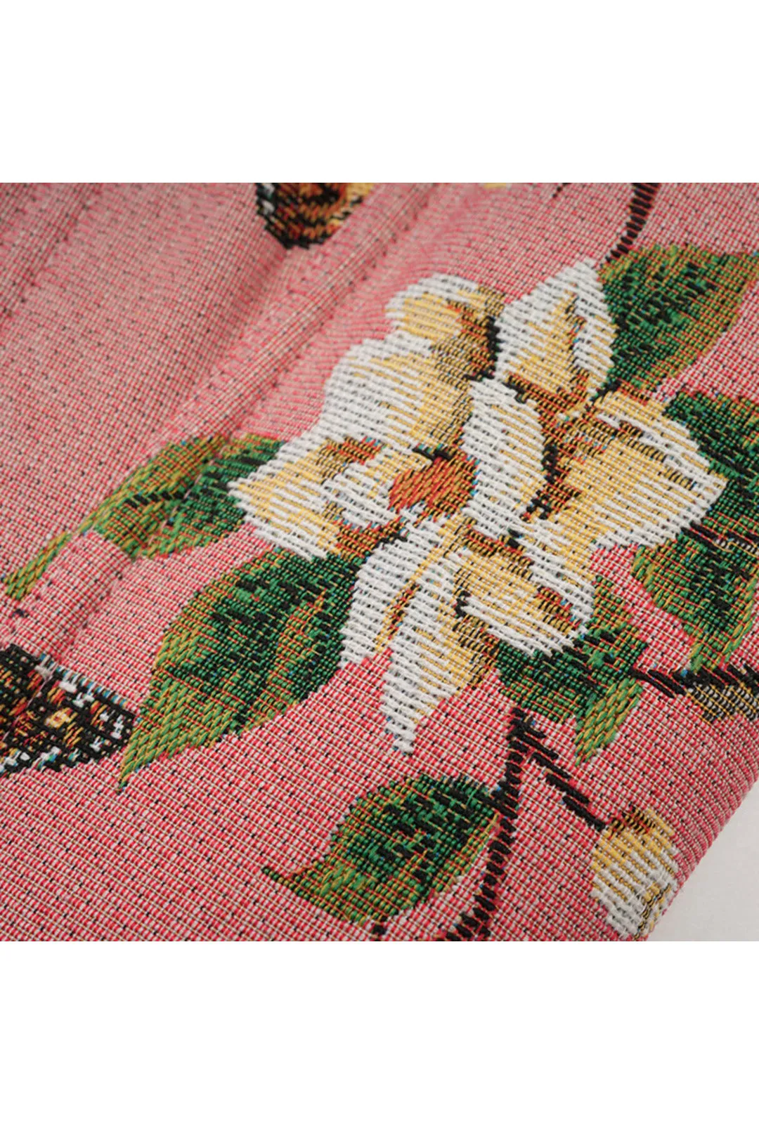 Pink Floral Renaissance Bustier