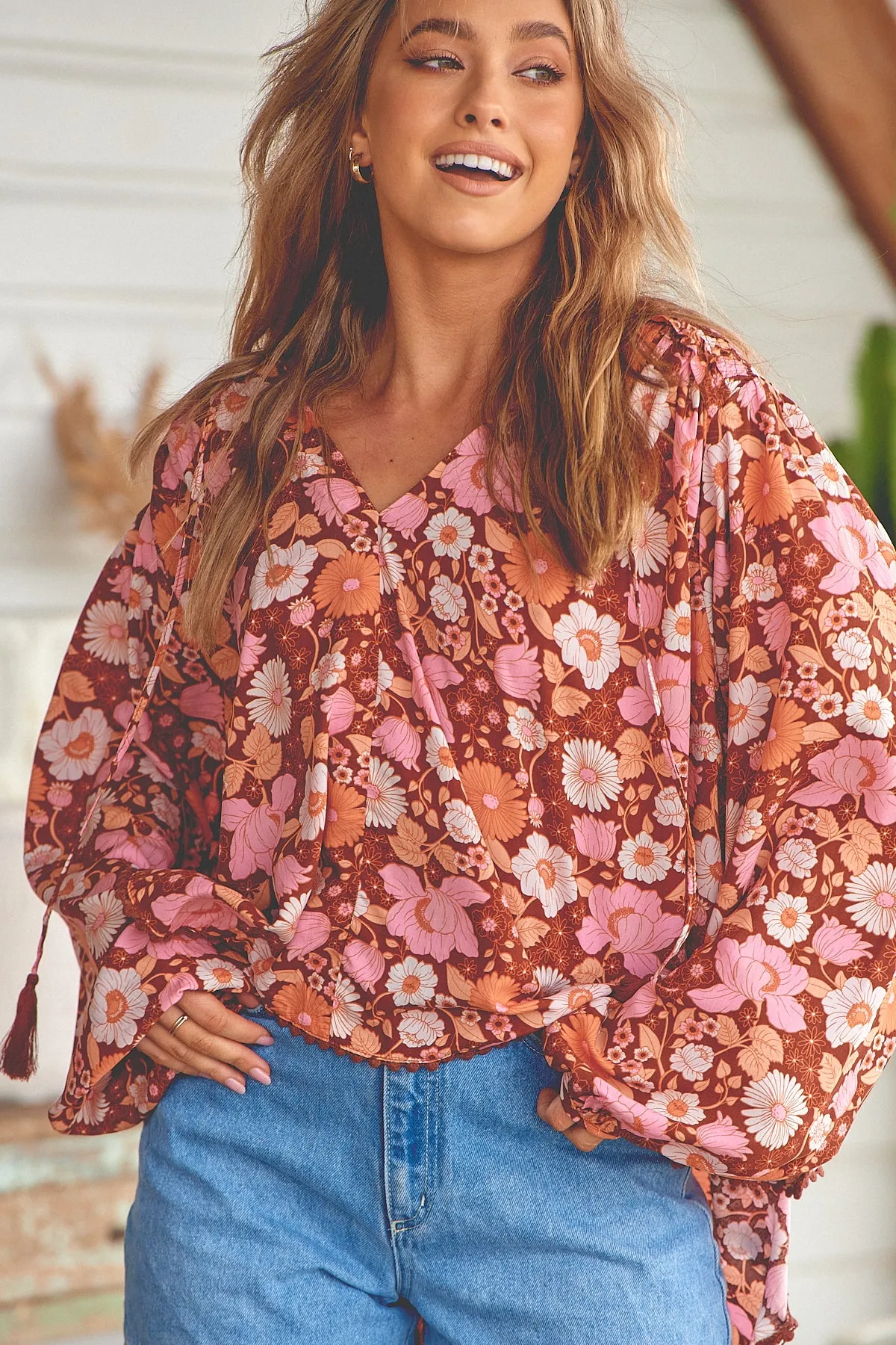Pixie Print Rue Top