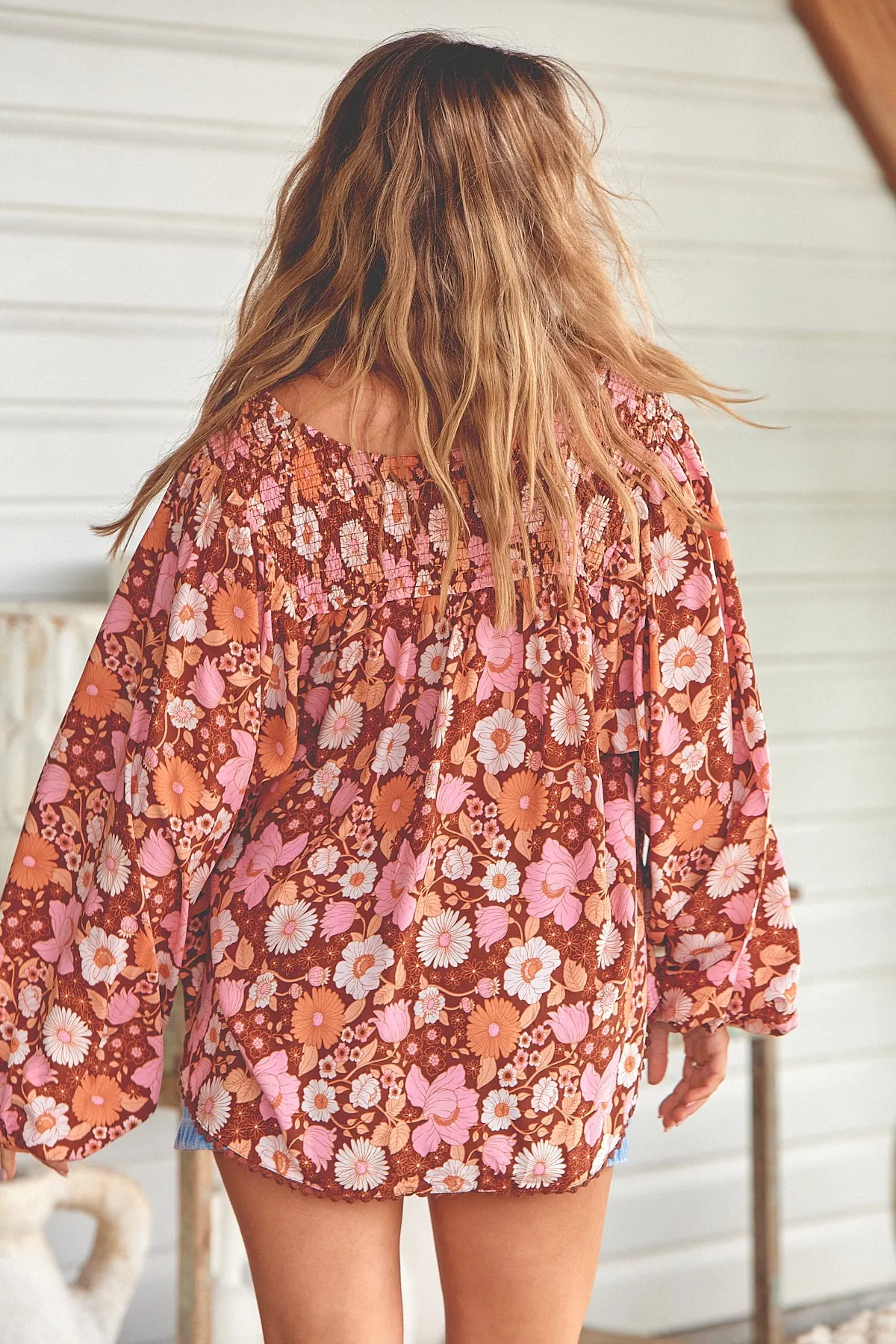 Pixie Print Rue Top