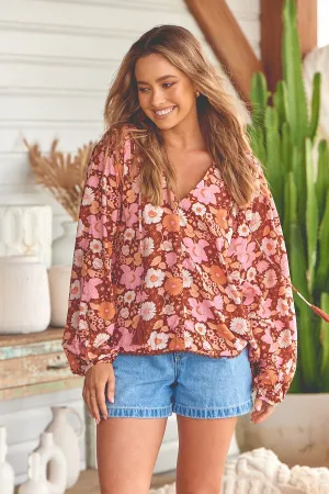 Pixie Print Rue Top