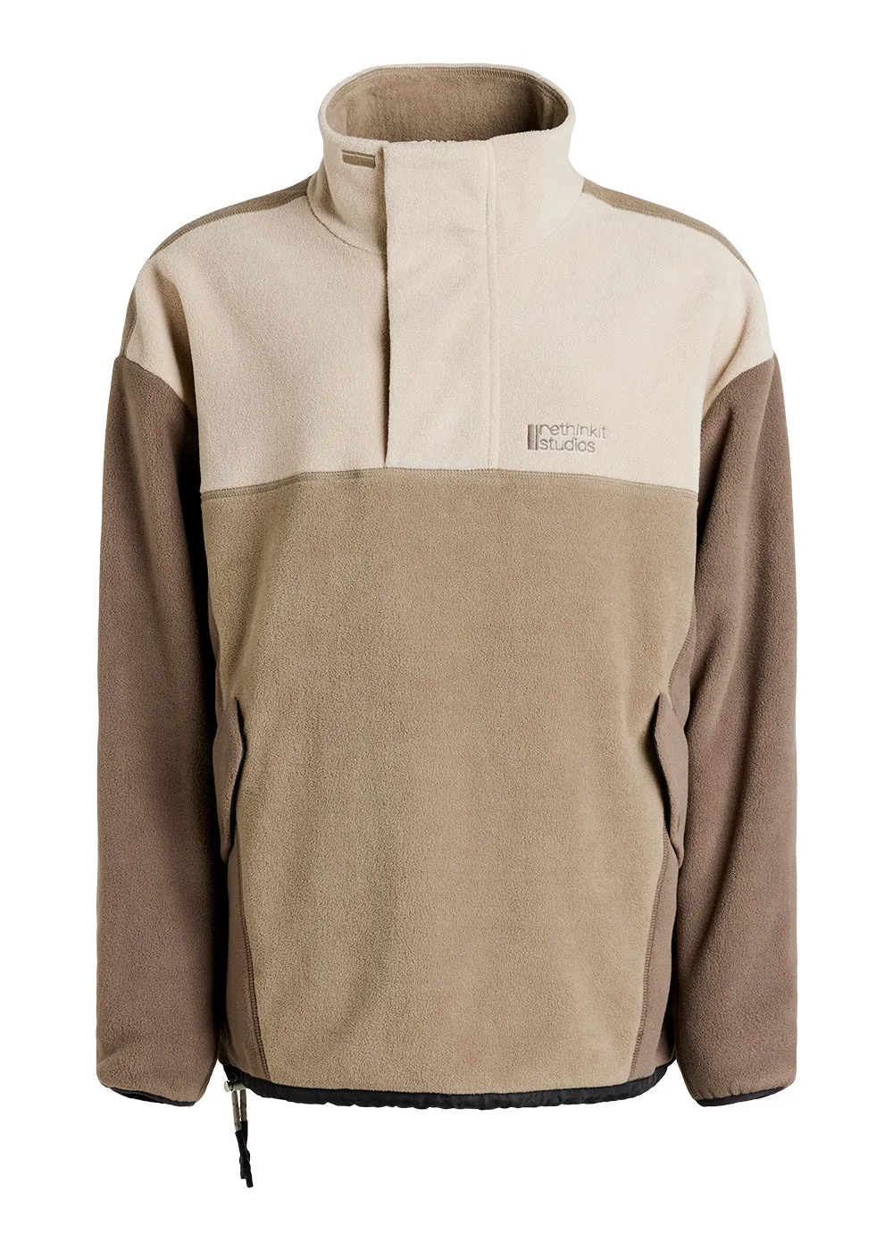 Polar Fleece Uni CAMPFIRE - multi brown