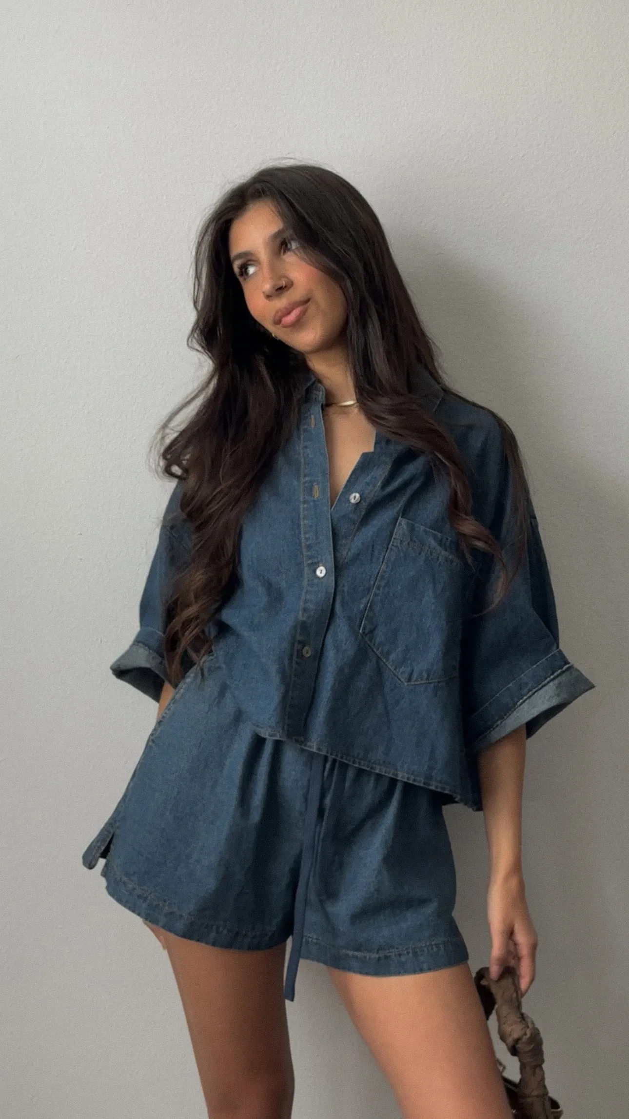 Polly Button Up