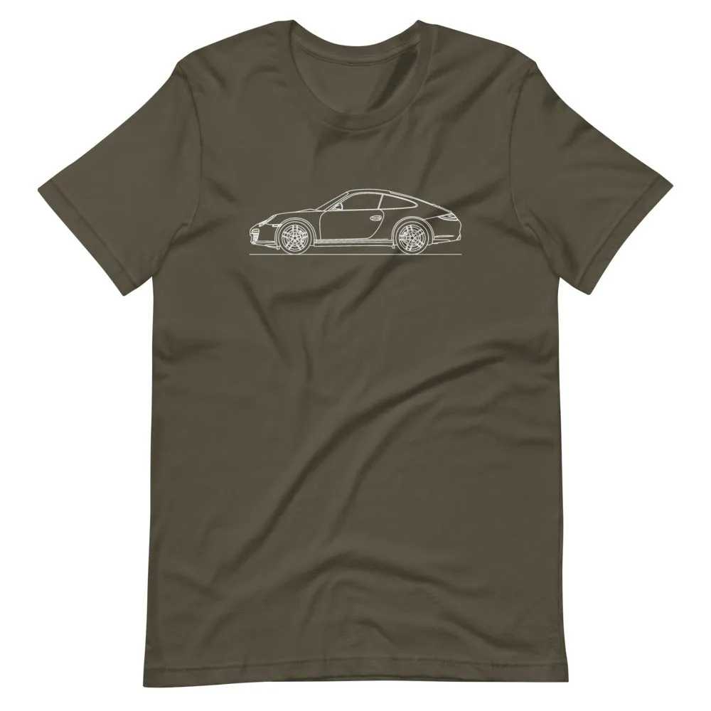 Porsche 911 997.2 silhouette T-shirt
