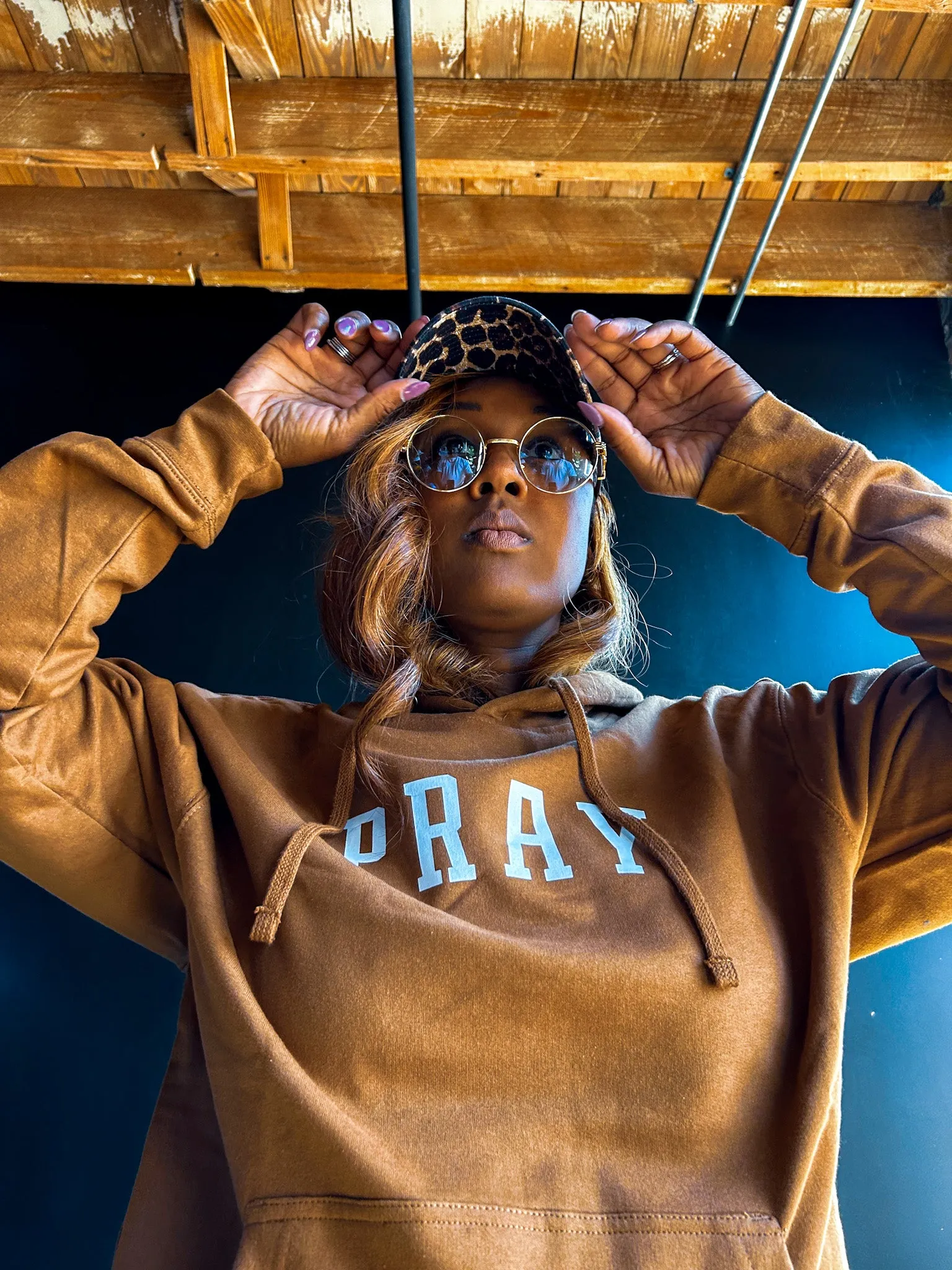 PRAY Adult Box Hoodie