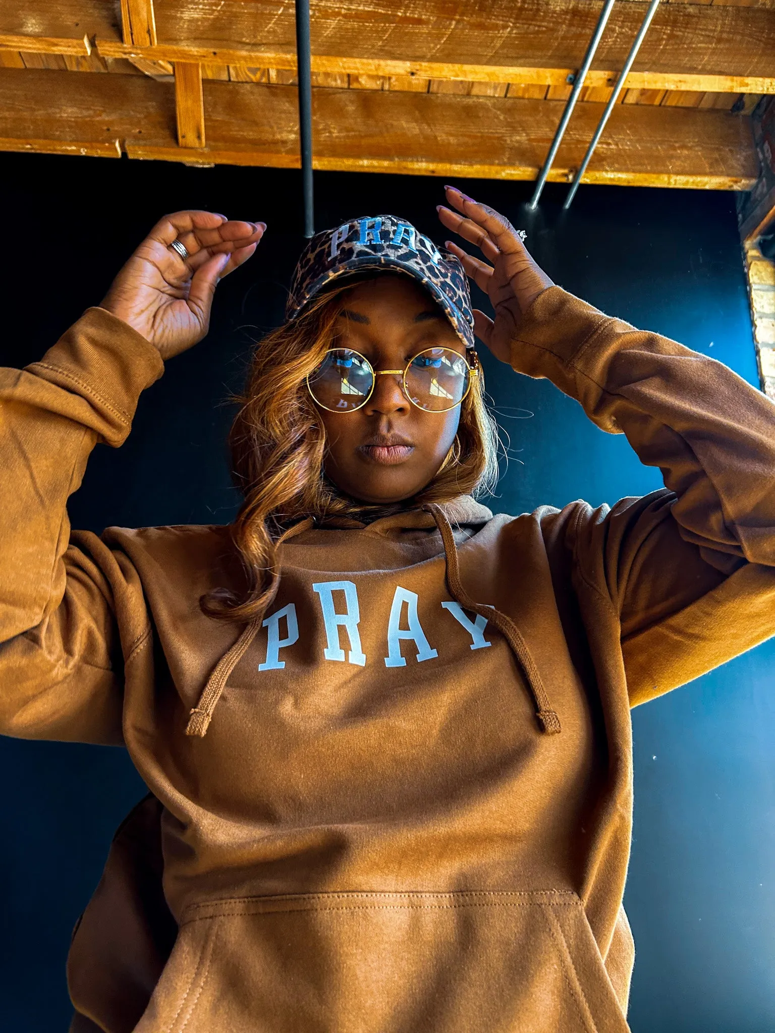 PRAY Adult Box Hoodie