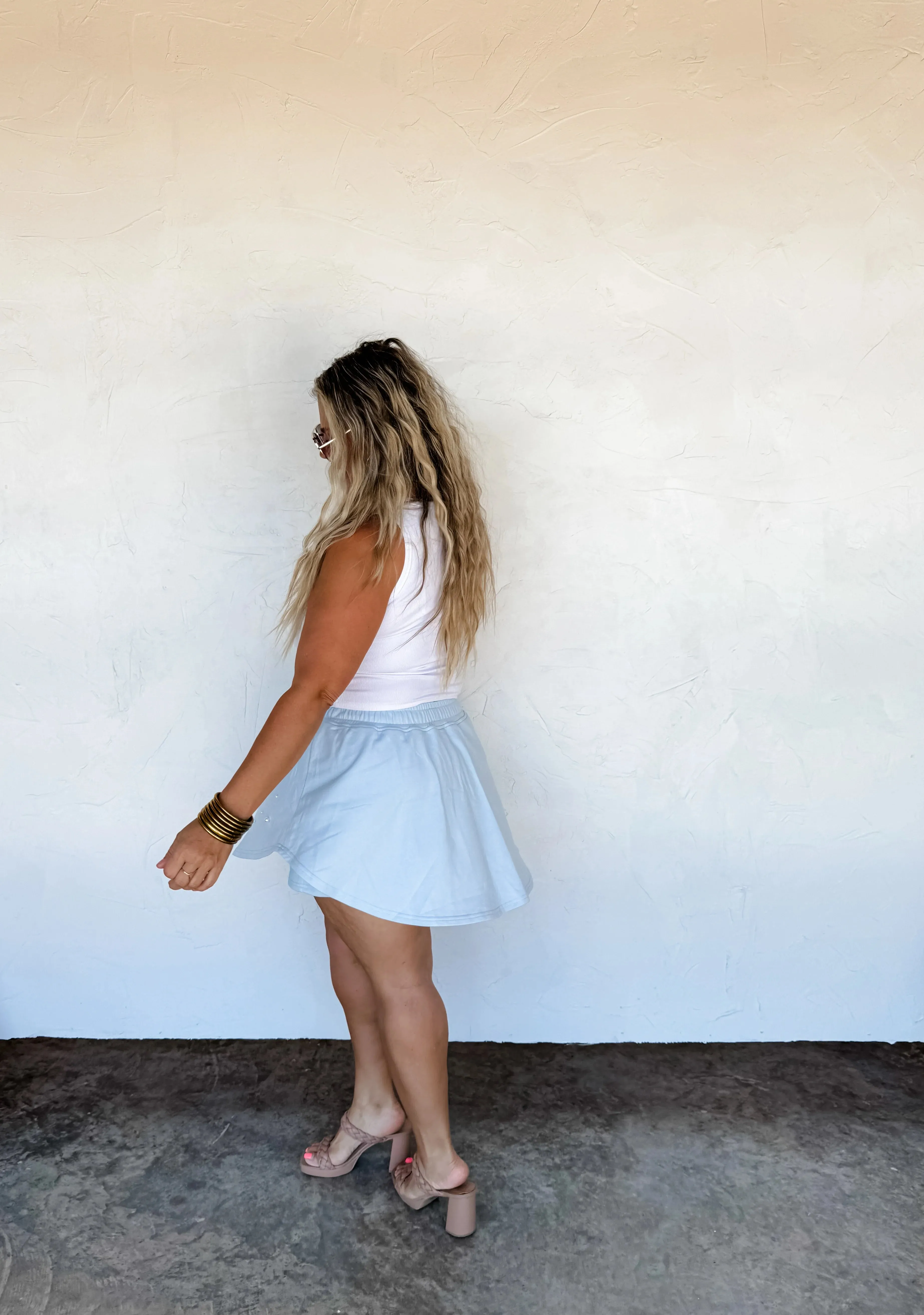 PRE-ORDER: PRETTY IN PEARLS SKORT