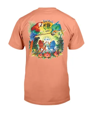Premium Ringspun Great Minds Clink Alike in Key West Florida T-Shirt