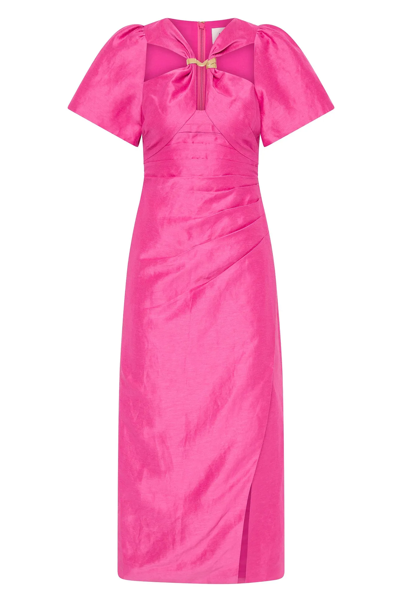 Presence Twisted Midi Dress