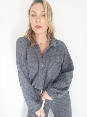Project Social T Sammie Thermal Half Zip