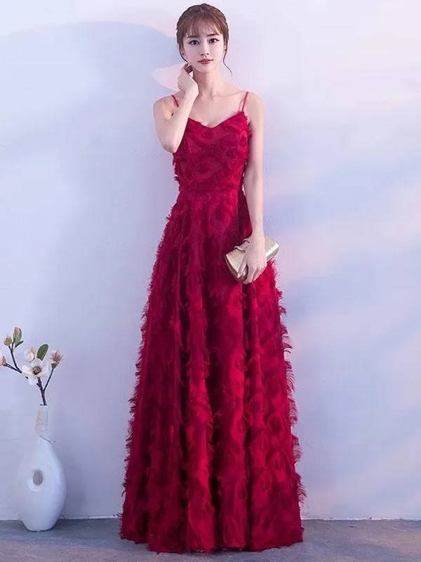 Prom Dresses Blush Pink Long Halter Feathers Sleeveless Floor Length Graduation Dress Wedding Guest Dress