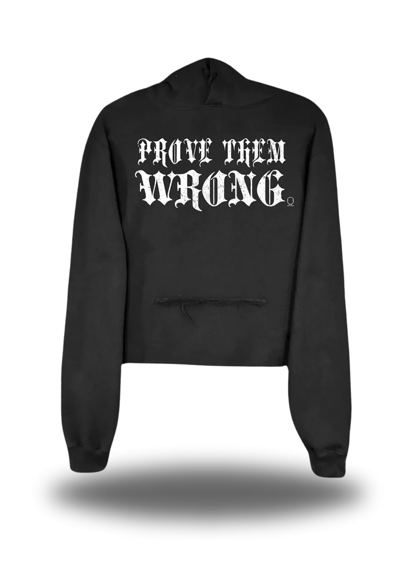 PROVE THEM WRONG CROP HOODIE