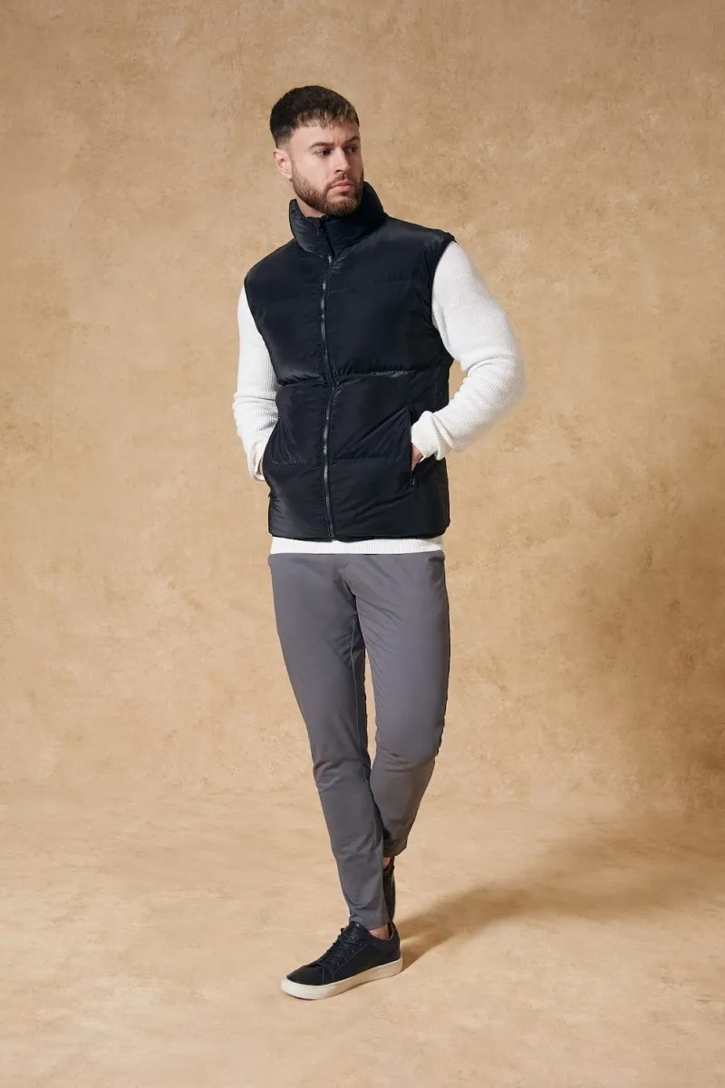 Puffa Gilet in Black