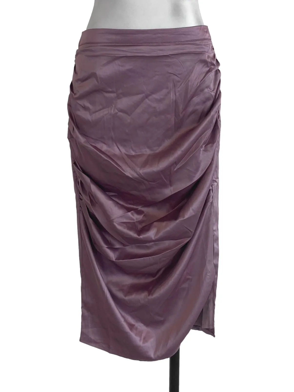 Purple Plain Skirt