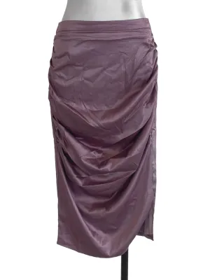 Purple Plain Skirt