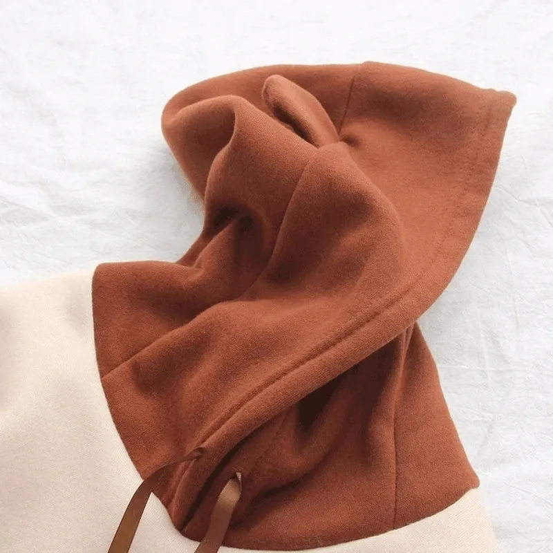 "BEAR LACE-UP SLEEVES" HOODIE N081103