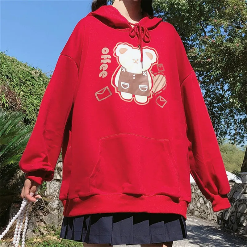 "CUTE BEAR" HOODIE N100904