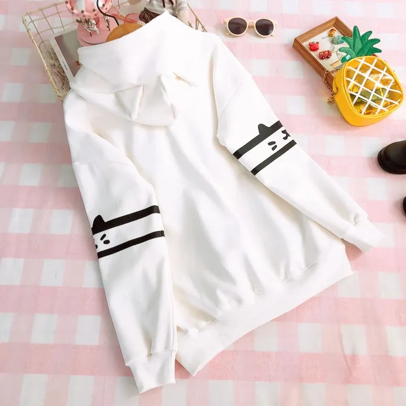 "CUTE CAT PAW" HOODIE N110203