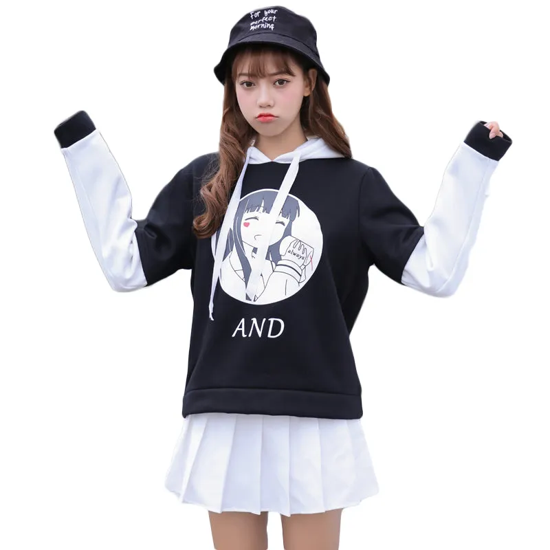 "LOVE YOU FOREVER" GIRLFRIENDS HOODIES K102205