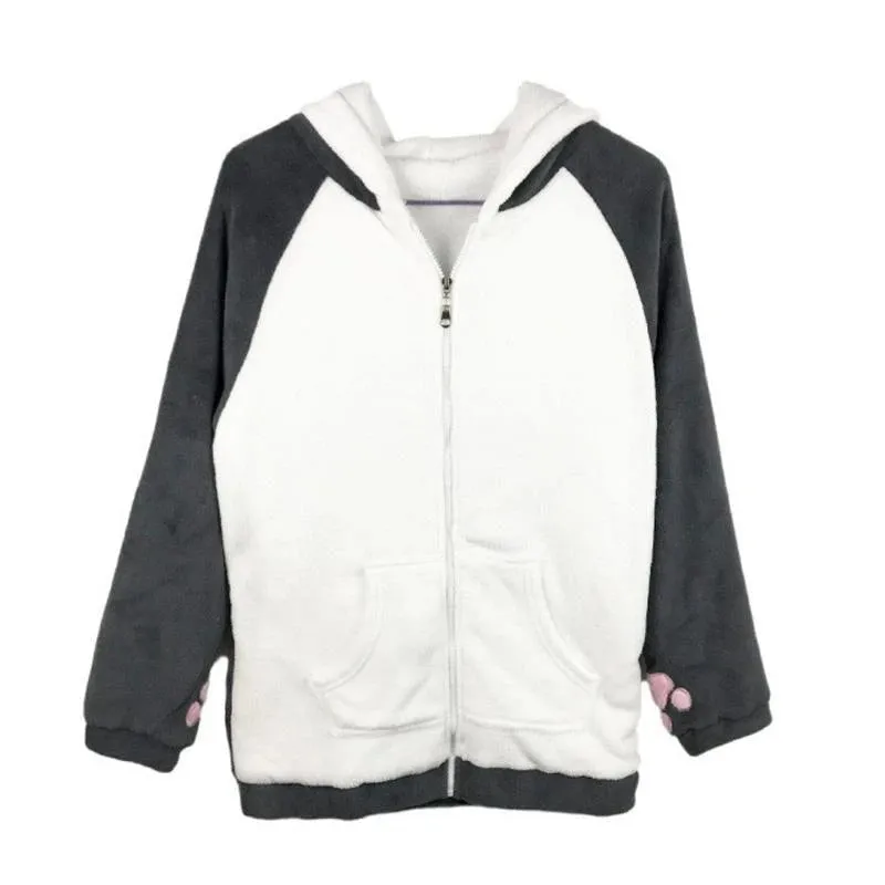 "SHIBA INU / HUSKY DOG CARTOON" HOODIE N081104