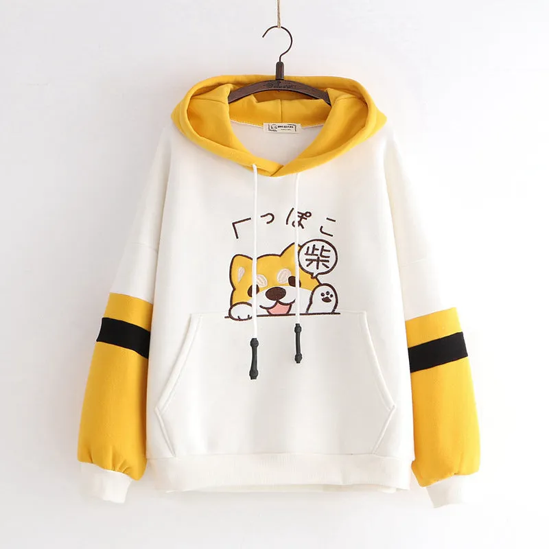 "SHIBA INU" HOODIE N081904