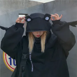 "THE FROG KISSES THE PRINCESS" HOODIE N022405