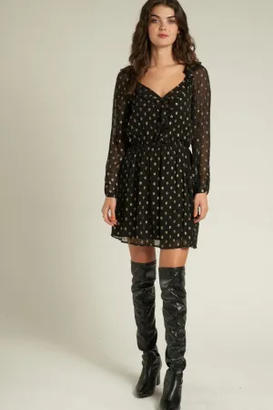 RAELYNN LUREX MINI DRESS