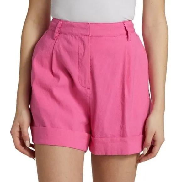 Rag &amp; Bone Ivy Pleated Linen Short NWT