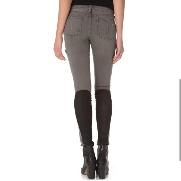 Rag &amp; Bone/JEAN Iron Rally Cargo Skinny Jeans