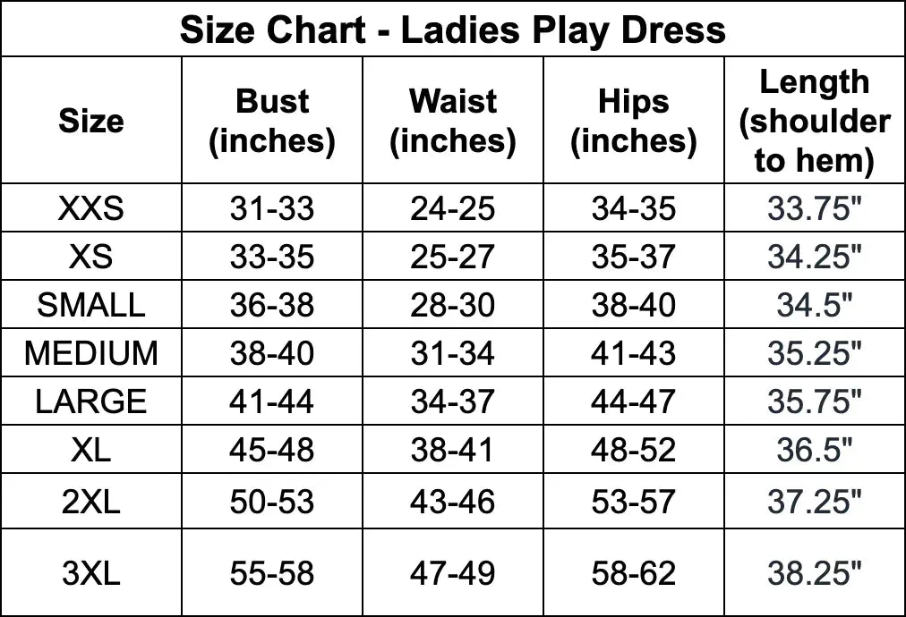 Rainbow Splash Ladies' Play Dress