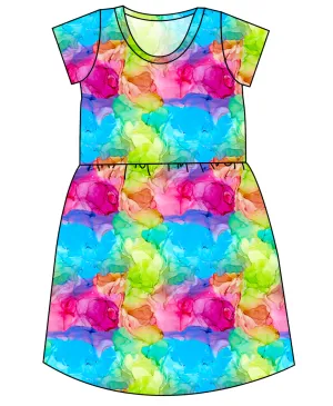Rainbow Splash Ladies' Play Dress