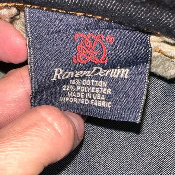 Raven Denim, Sadie Bootcut Jeans in Dark wash