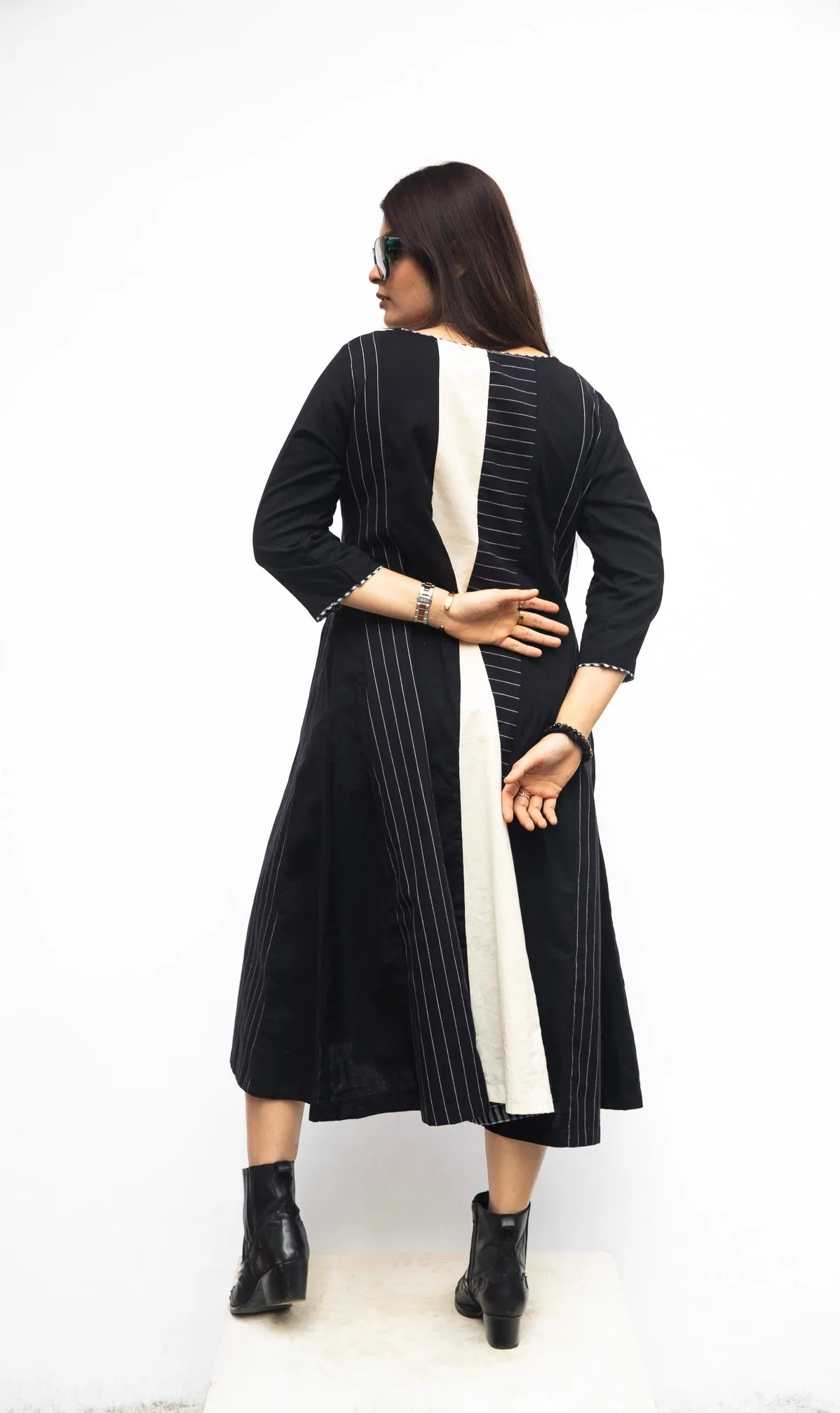 Raven's Haven 16 Panelled Dress