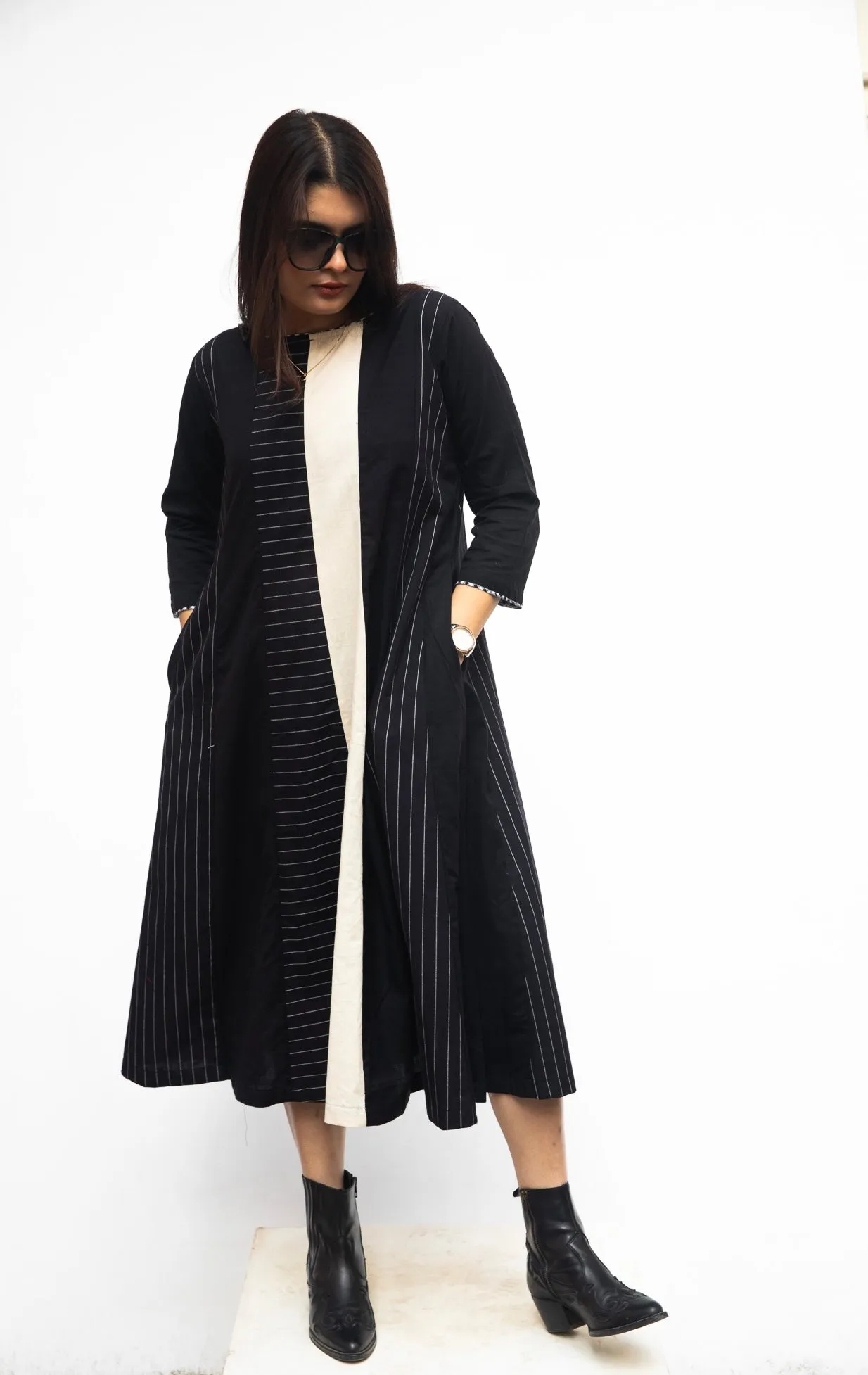 Raven's Haven 16 Panelled Dress
