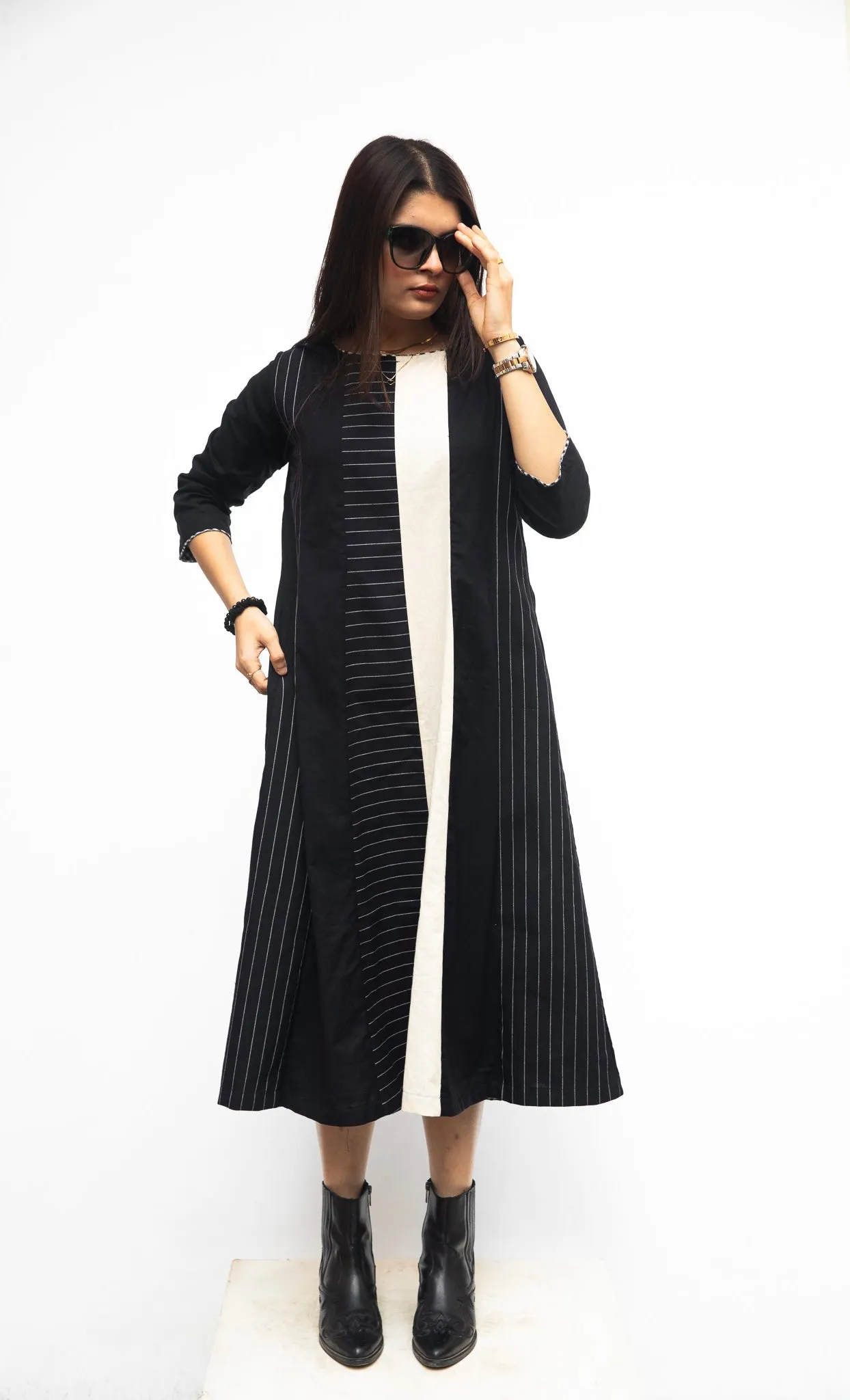 Raven's Haven 16 Panelled Dress