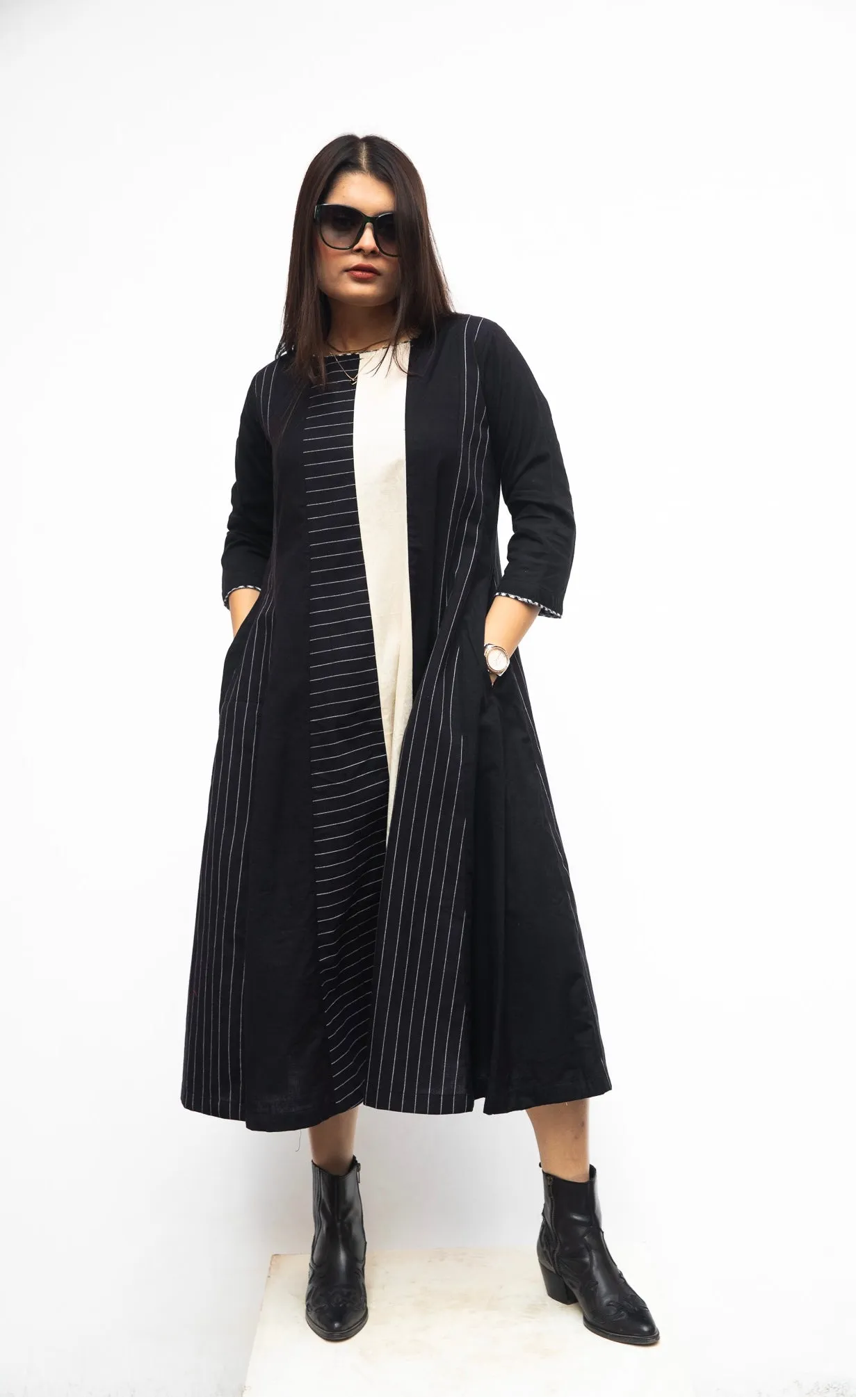 Raven's Haven 16 Panelled Dress