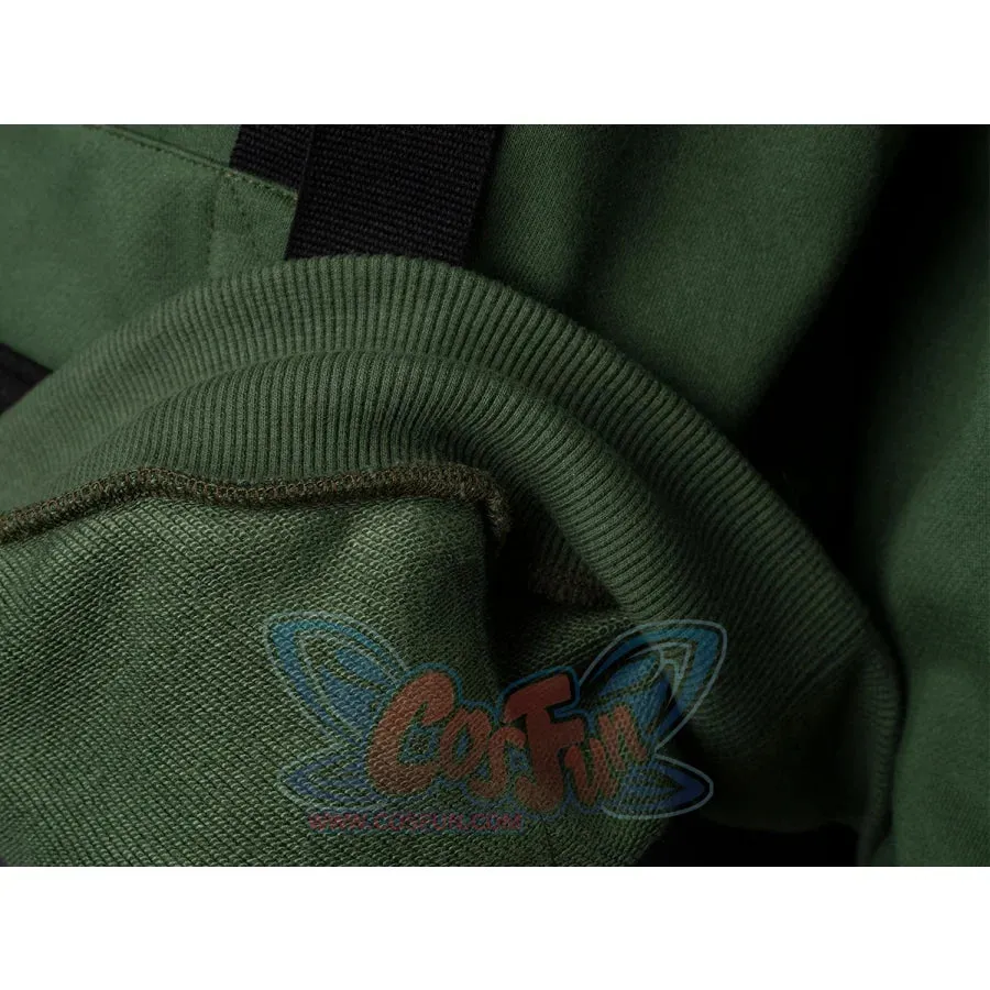 【READY TO SHIP   FREE SHIPPING】COSFUN Original Animal Tales: The Frog Prince Green Pullover Full Zip Hoodie IF0001